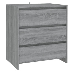 Credenza Grigio Sonoma 70x41x75 cm in Truciolato 813006