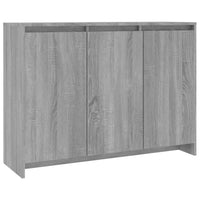 Credenza-Buffet-Armadio da cucina Grigio Sonoma 102x33x75 cm in Truciolato