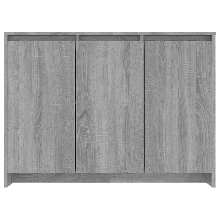 Credenza-Buffet-Armadio da cucina Grigio Sonoma 102x33x75 cm in Truciolato