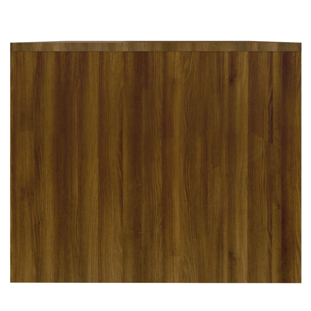 Tavolino da Salotto Rovere Marrone 90x50x41,5 cm in Truciolato 813031