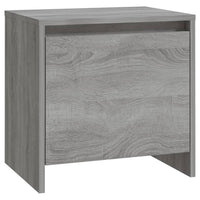 Comodini 2 pz Grigio Sonoma 45x34x44,5 cm in Truciolato 813047