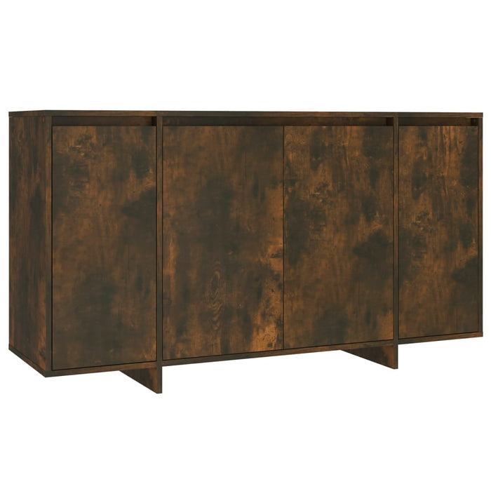 Credenza Rovere Fumo 135x41x75 cm in Truciolato 813056