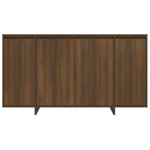 Credenza Rovere Marrone 135x41x75 cm in Truciolato 813058