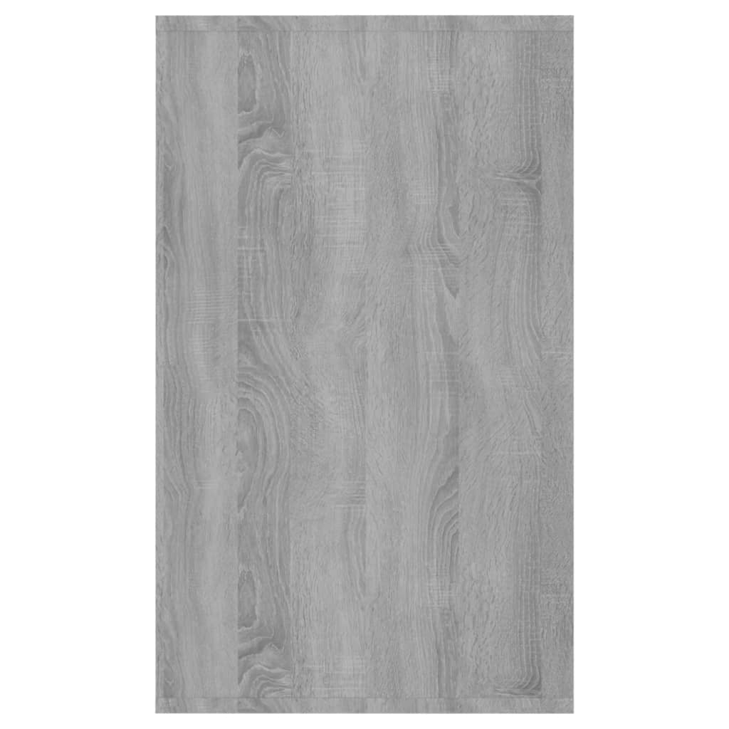 Credenza con 3 Cassetti Grigio Sonoma 120x41x75cm in Truciolato 813063