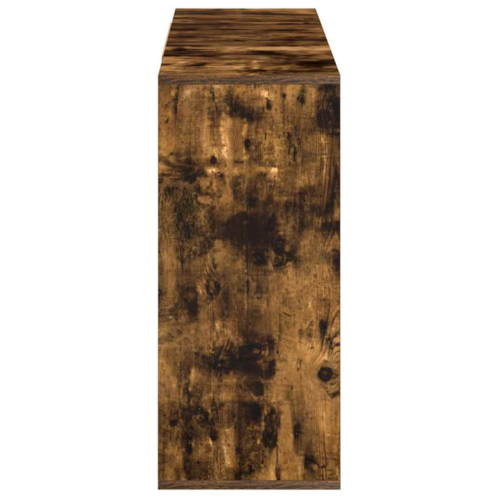 Credenza Rovere Fumo 120x30x75 cm in Truciolato 813065