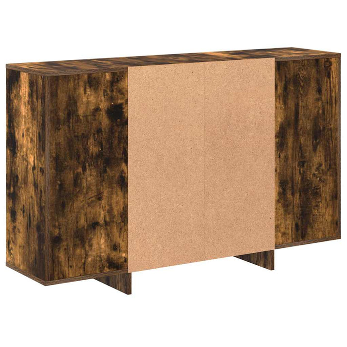 Credenza Rovere Fumo 120x30x75 cm in Truciolato cod mxl 13073