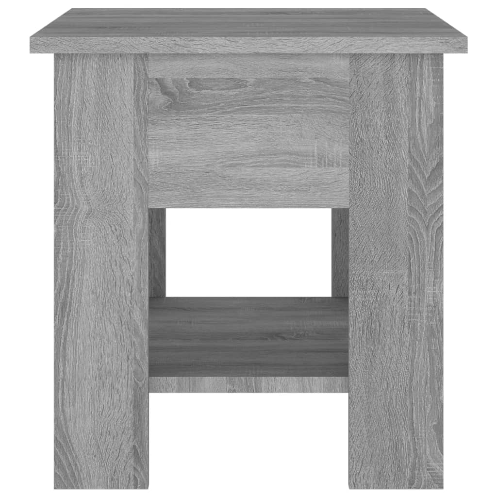 Tavolino da Salotto Grigio Sonoma 40x40x42 cm Legno Multistrato 813081