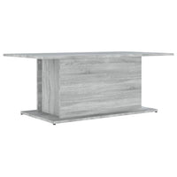 Tavolino da Salotto Grigio Sonoma 102x55,5x40 cm in Truciolato cod mxl 17139
