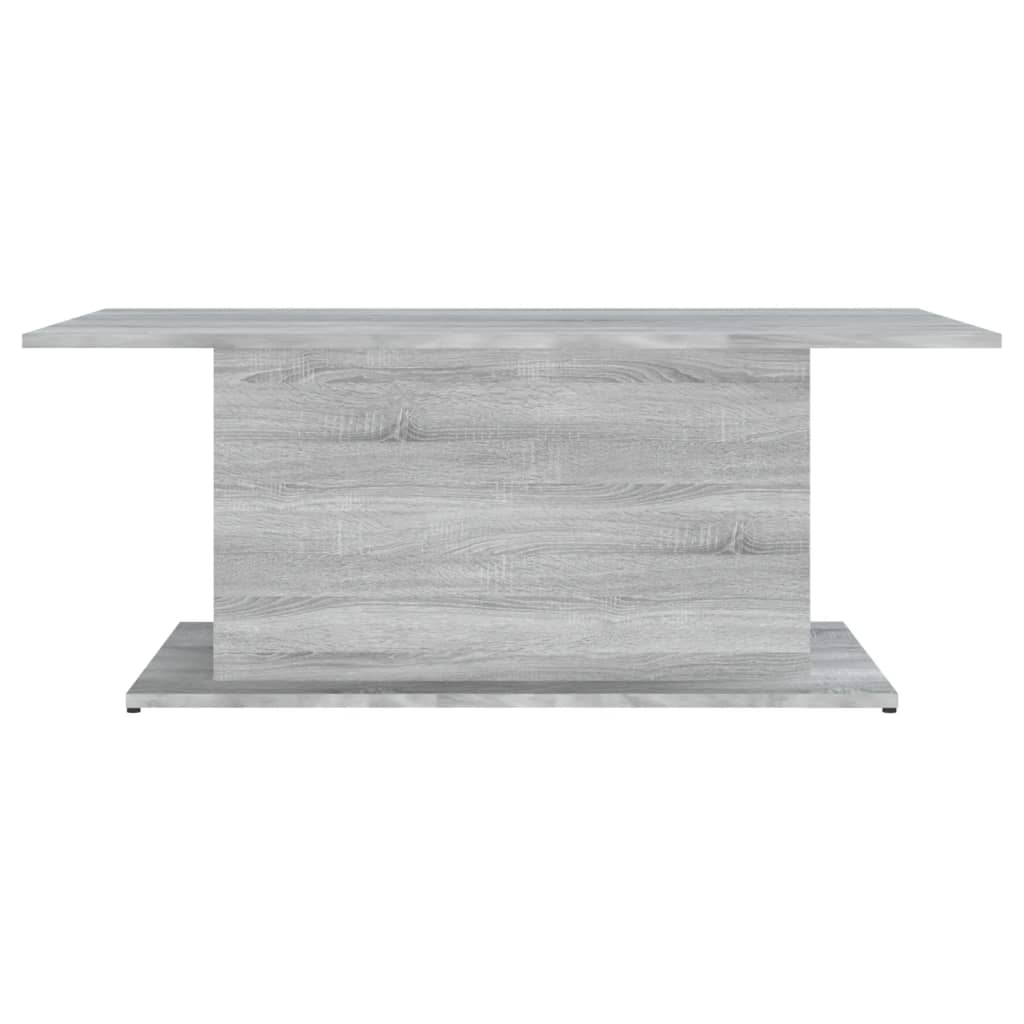 Tavolino da Salotto Grigio Sonoma 102x55,5x40 cm in Truciolato cod mxl 17139