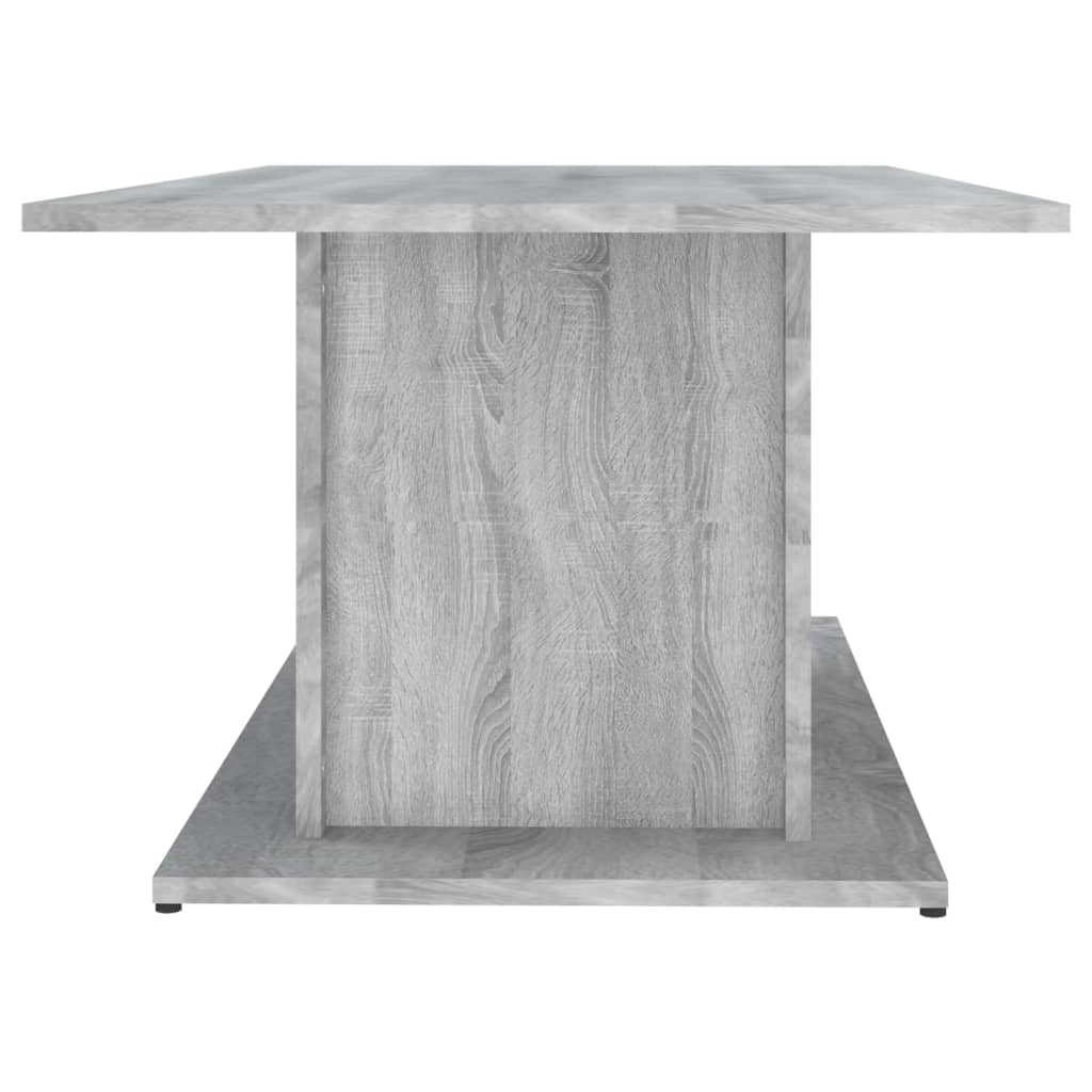 Tavolino da Salotto Grigio Sonoma 102x55,5x40 cm in Truciolato 813093