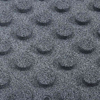 Piastrelle Anticaduta 18 pz in Gomma 50x50x3 cm Grigie