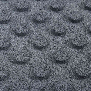 Piastrelle Anticaduta 18 pz in Gomma 50x50x3 cm Grigie 3096597