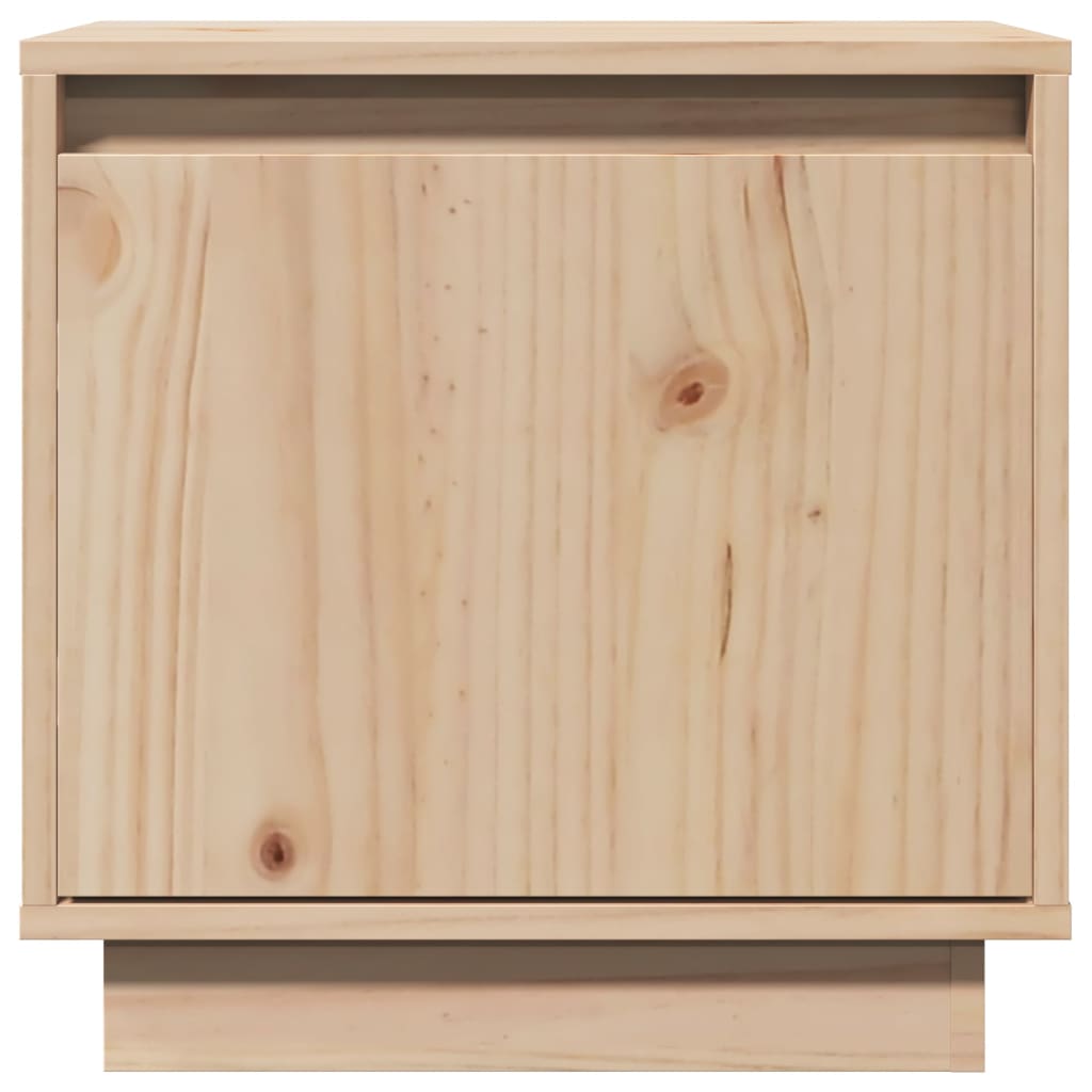 Comodini 2 pz 40x30x40 cm in Legno Massello di Pino 813306