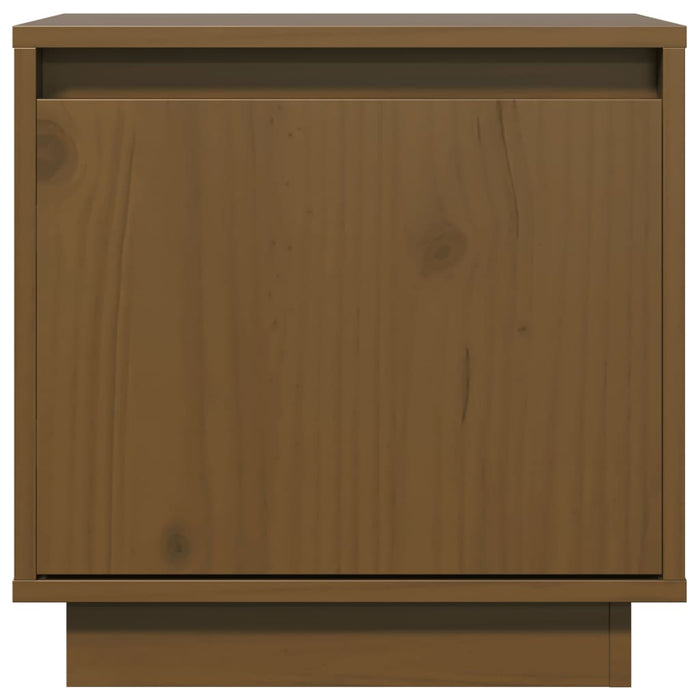 Comodini 2 pz Ambra 40x30x40 cm in Legno Massello di Pino 813312