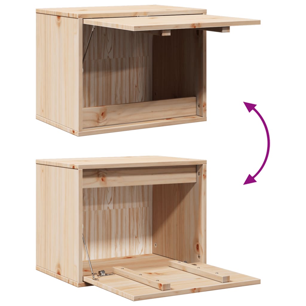 Pensile 45x30x35 cm in Legno Massello di Pino cod mxl 33709