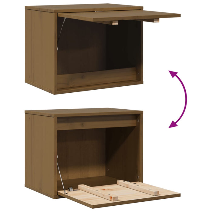 Pensile Miele 45x30x35 cm in Legno Massello di Pino cod mxl 32827