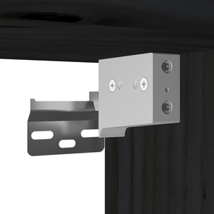 Pensile Nero 45x30x35 cm in Legno Massello di Pino cod mxl 33169