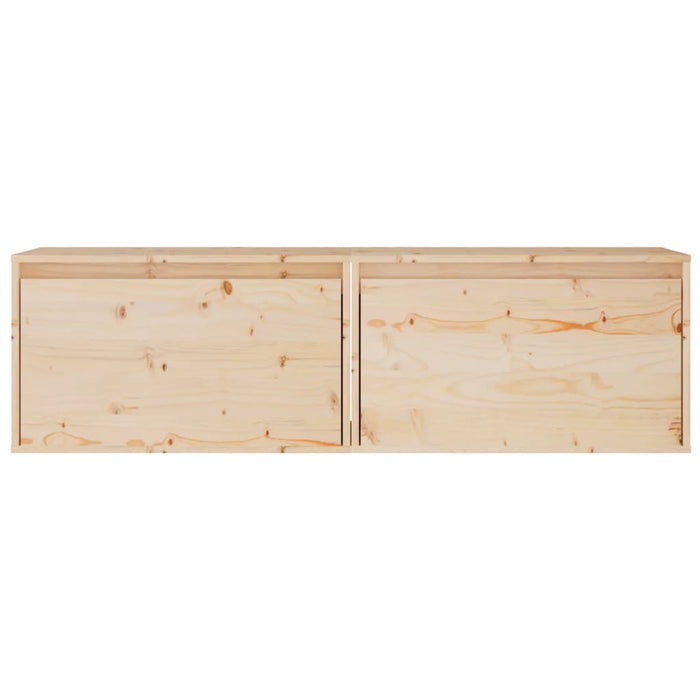 Pensili 2 pz 60x30x35 cm in Legno Massello di Pino cod mxl 33462