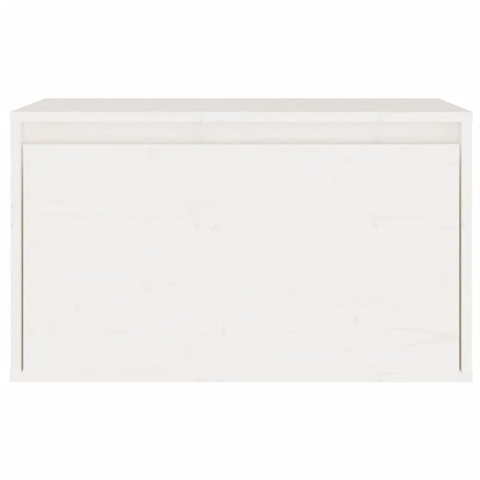 Pensile Bianco 60x30x35 cm in Legno Massello di Pino cod mxl 33377