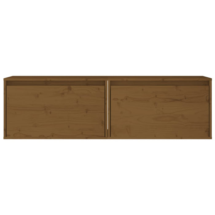 Pensili Miele 2 pz 60x30x35 cm in Legno Massello di Pino cod mxl 33157