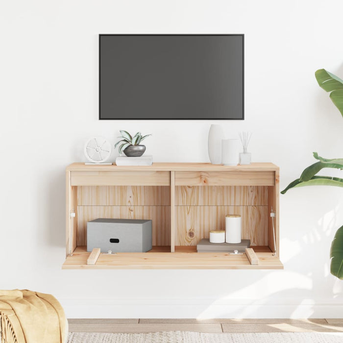 Pensile 80x30x35 cm in Legno Massello di Pino cod mxl 33460