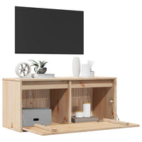 Pensile 80x30x35 cm in Legno Massello di Pino 813455