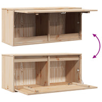 Pensile 80x30x35 cm in Legno Massello di Pino cod mxl 33460