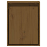 Pensile Marrone ambra 30x30x40 cm in Legno Massello di Pino 813481
