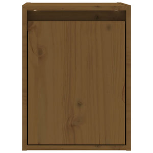 Pensile Marrone ambra 30x30x40 cm in Legno Massello di Pino 813481