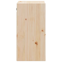 Pensili 2 pz 30x30x60 cm in Legno Massello di Pino 813486