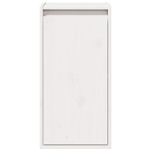 Pensile Bianco 30x30x60 cm in Legno Massello di Pino 813487