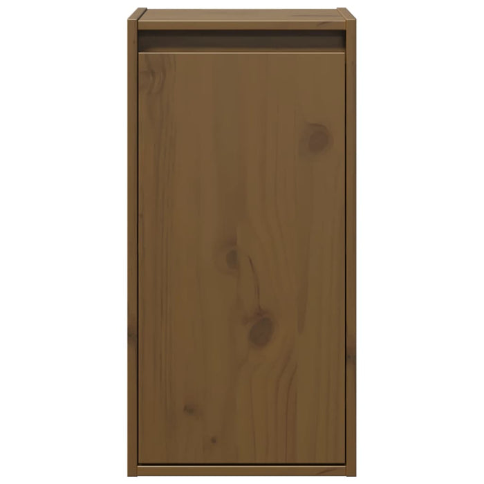 Pensile Marrone ambra 30x30x60 cm in Legno Massello di Pino 813491