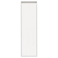 Pensile Bianco 30x30x100 cm in Legno Massello di Pino 813507