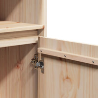 Credenza 37x34x110 cm in Legno Massello di Pino 813515