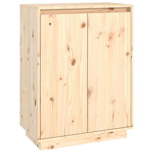Scarpiera scarpiera mobile portaoggetti ingresso corridoio soggiorno 60 x 35 x 80 cm legno massello di pino marrone 02_0021395