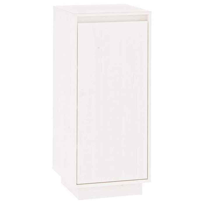 Scarpiera Bianca 35x35x80 cm in Legno Massello di Pino cod mxl 77803