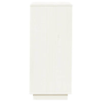 Scarpiera Bianca 35x35x80 cm in Legno Massello di Pino cod mxl 77803