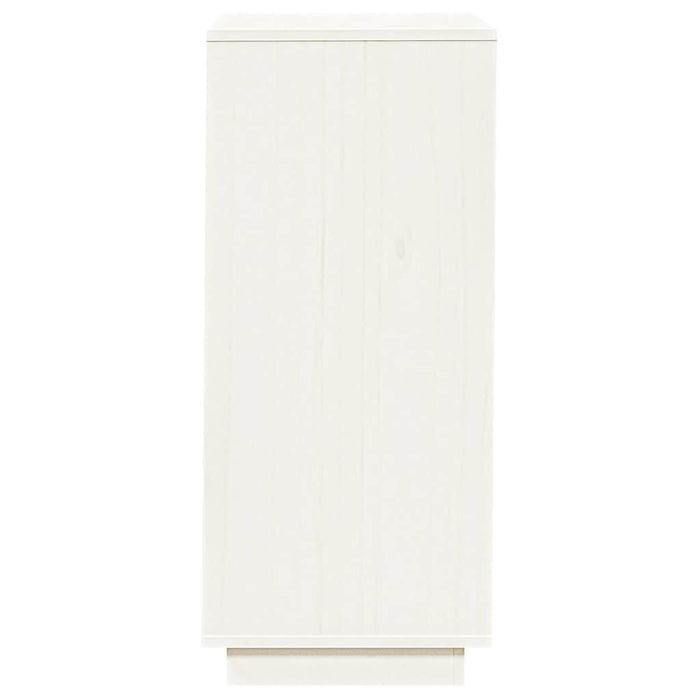 Scarpiera Bianca 35x35x80 cm in Legno Massello di Pino cod mxl 77803