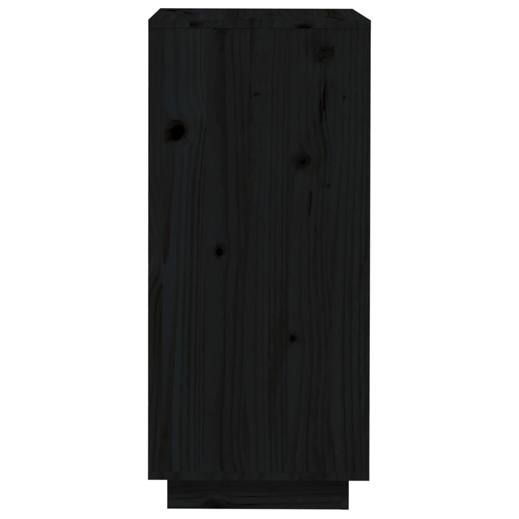 Scarpiera scarpiera mobile portaoggetti ingresso corridoio soggiorno 35 x 35 x 80 cm legno massello di pino nero 02_0021968