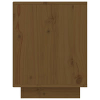 Scarpiera Marrone Miele 60x34x45 cm in Legno Massello di Pino