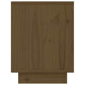 Comodini 2 pz Ambra 40x30x40 cm in Legno Massello di Pino 813342