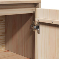 Credenza 60x34x75 cm in Legno Massello di Pino cod mxl 58768