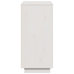 Credenza Bianca 60x34x75 cm in Legno Massello di Pino cod mxl 7643