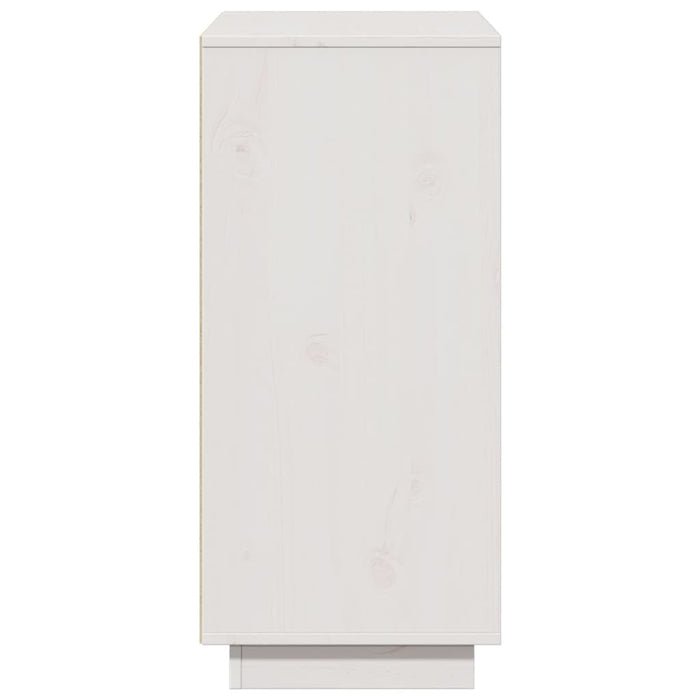 Credenza Bianca 60x34x75 cm in Legno Massello di Pino cod mxl 7643