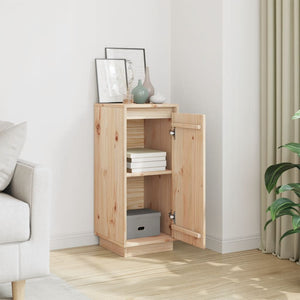 Credenza-Buffet-Armadio da cucina 31,5x34x75 cm in Legno Massello di Pino 502845