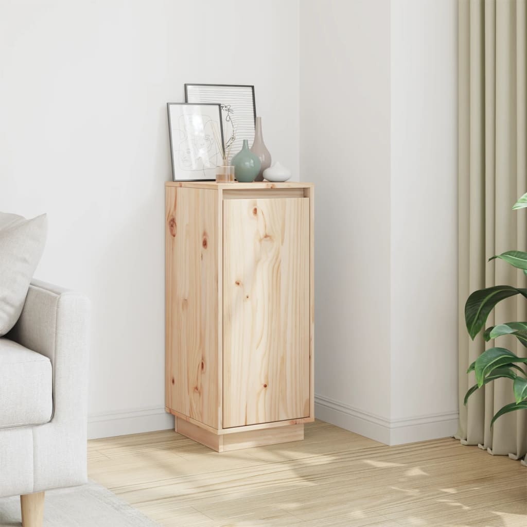 Credenza 31,5x34x75 cm in Legno Massello di Pino 813350