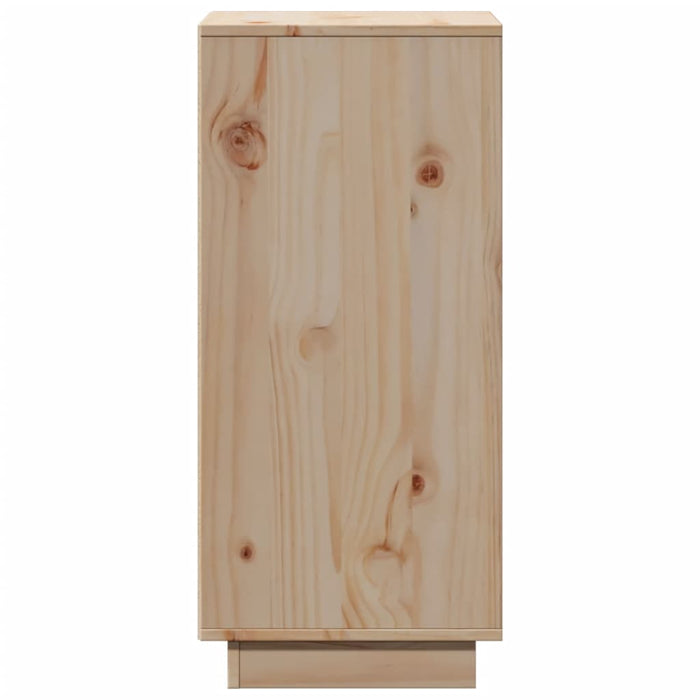 Credenze 2 pz 31,5x34x75 cm in Legno Massello di Pino 813351