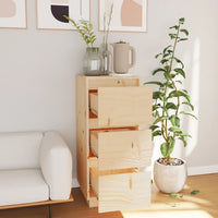 Credenza-Buffet-Armadio da cucina 32x34x75 cm in Legno Massello di Pino