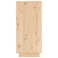 Credenze 2 pz 31,5x34x75 cm in Legno Massello di Pino 813381
