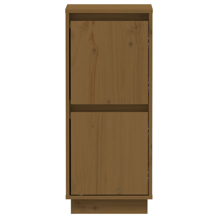 Credenze 2 pz Ambra 31,5x34x75 cm in Legno Massello di Pino 813387